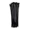 South Main Hardware Cable Tie, 14 in L, 4.1 in Max Bundle Dia., Black, Nylon, 120 lb Strength, 100 PK 222267 - alternate 4
